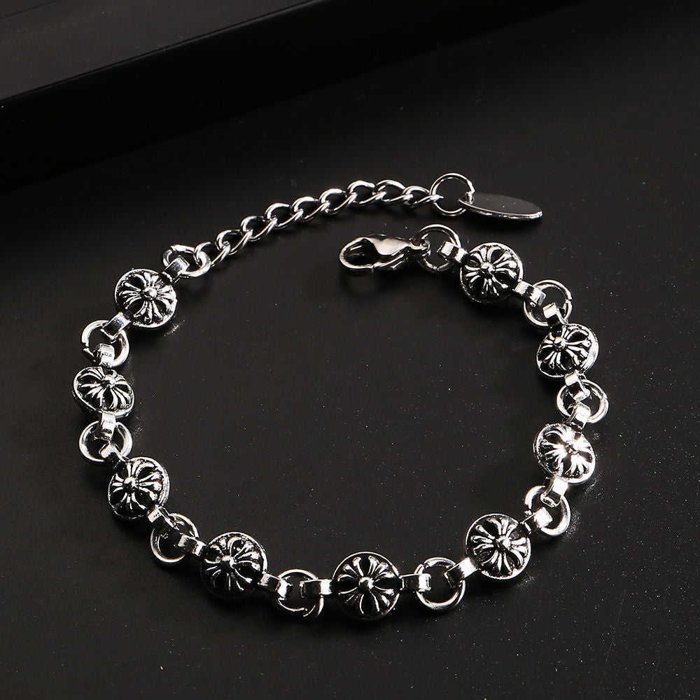 Chrome Hearts double-layer simple bracelet