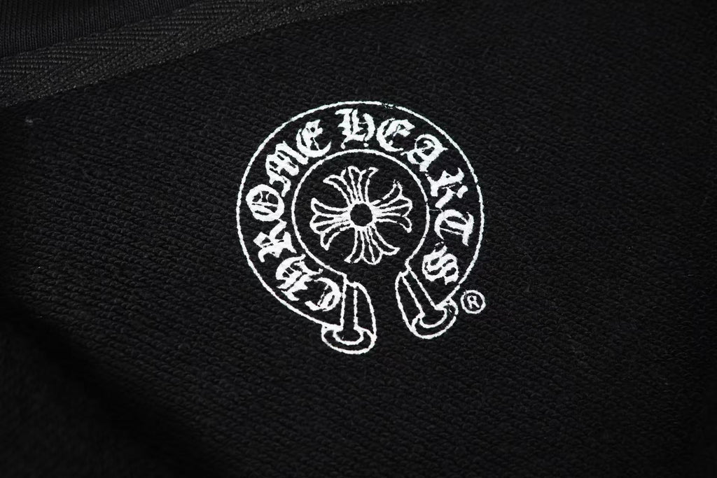 Chrome Hearts Red Lips hooded sweatshirt jacket