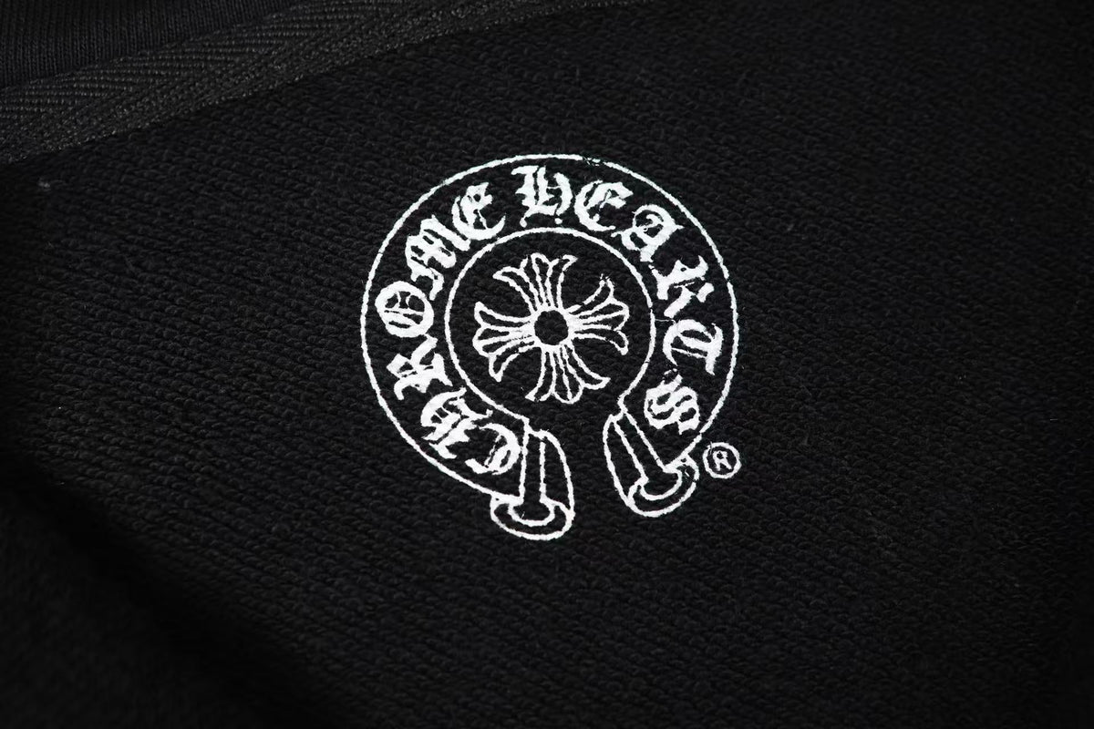 Chrome Hearts Red Lips hooded sweatshirt jacket