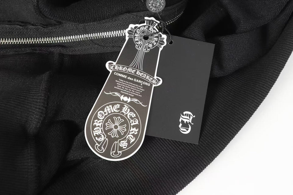 Chrome Hearts Red Lips hooded sweatshirt jacket