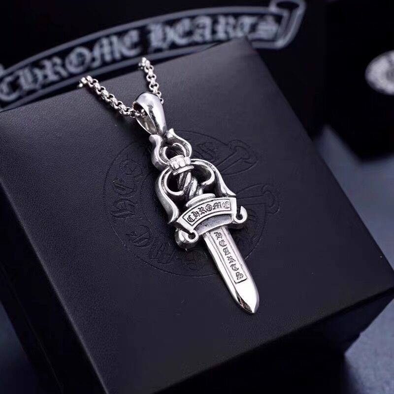 Chrome Hearts Dagger Pendant Necklace