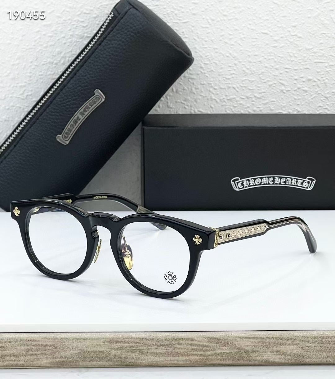 Chrome Hearts myopia acetate thick-rimmed glasses frames