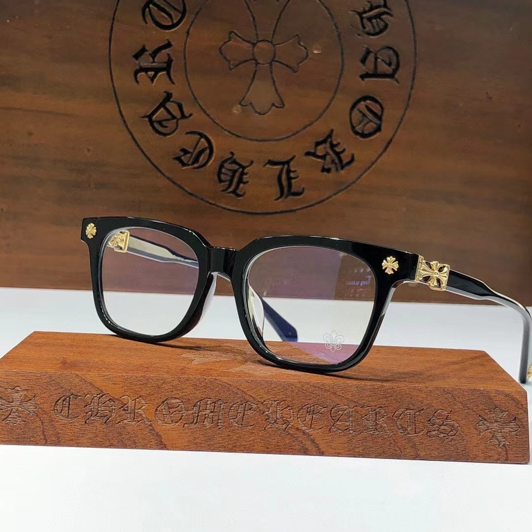 Chrome Hearts classic large frame simple glasses frame