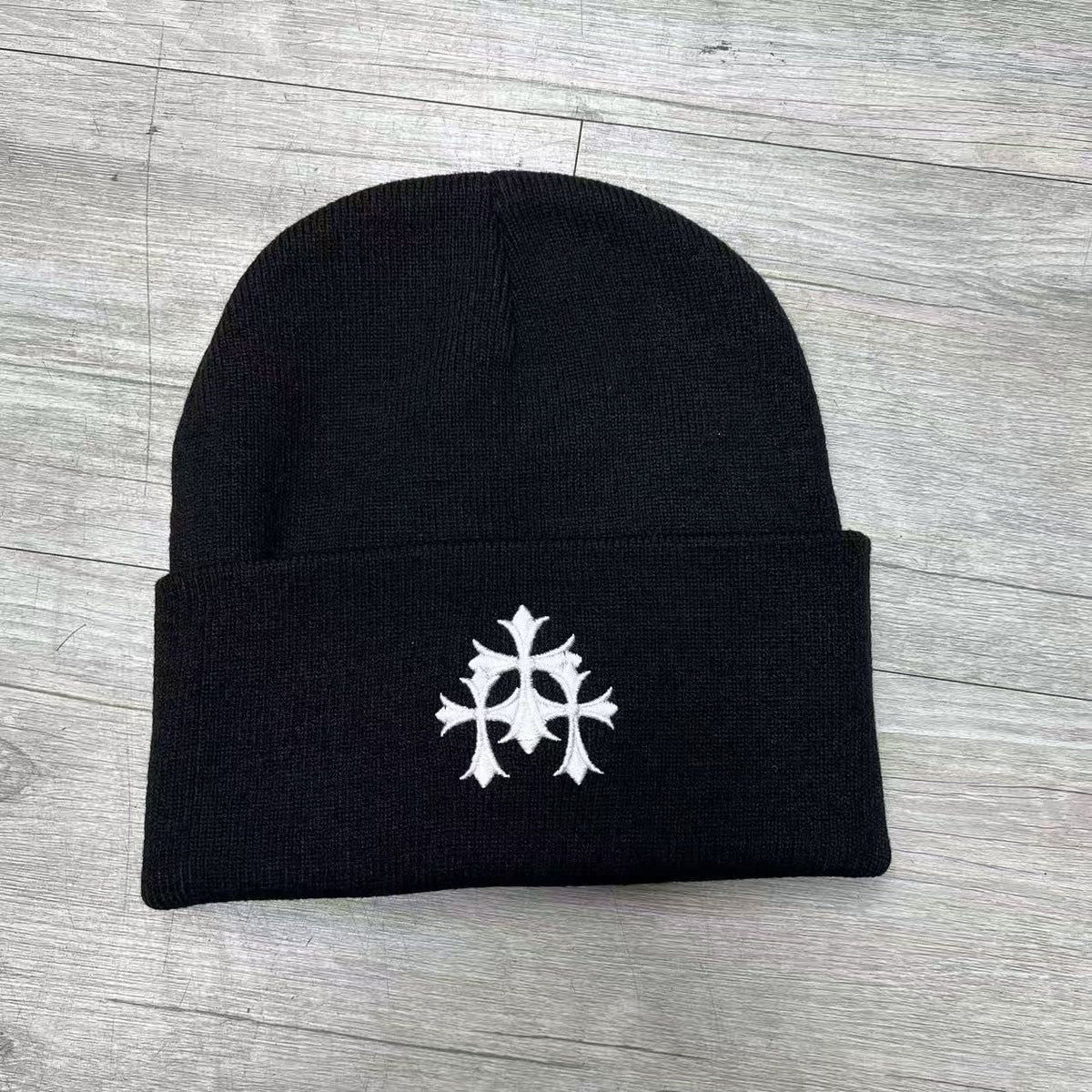 Chrome Hearts embroidered knitted hat