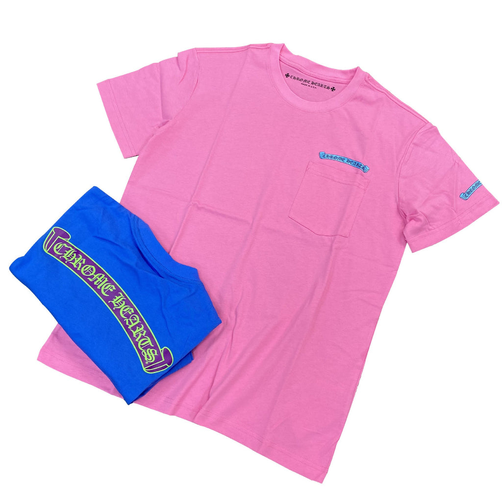 Chrome Hearts dopamine letter print short-sleeved T-shirt