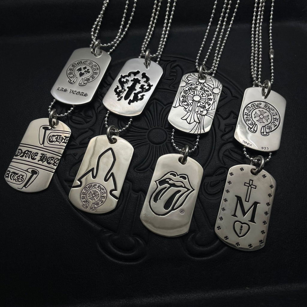 Chrome Hearts retro large military tag