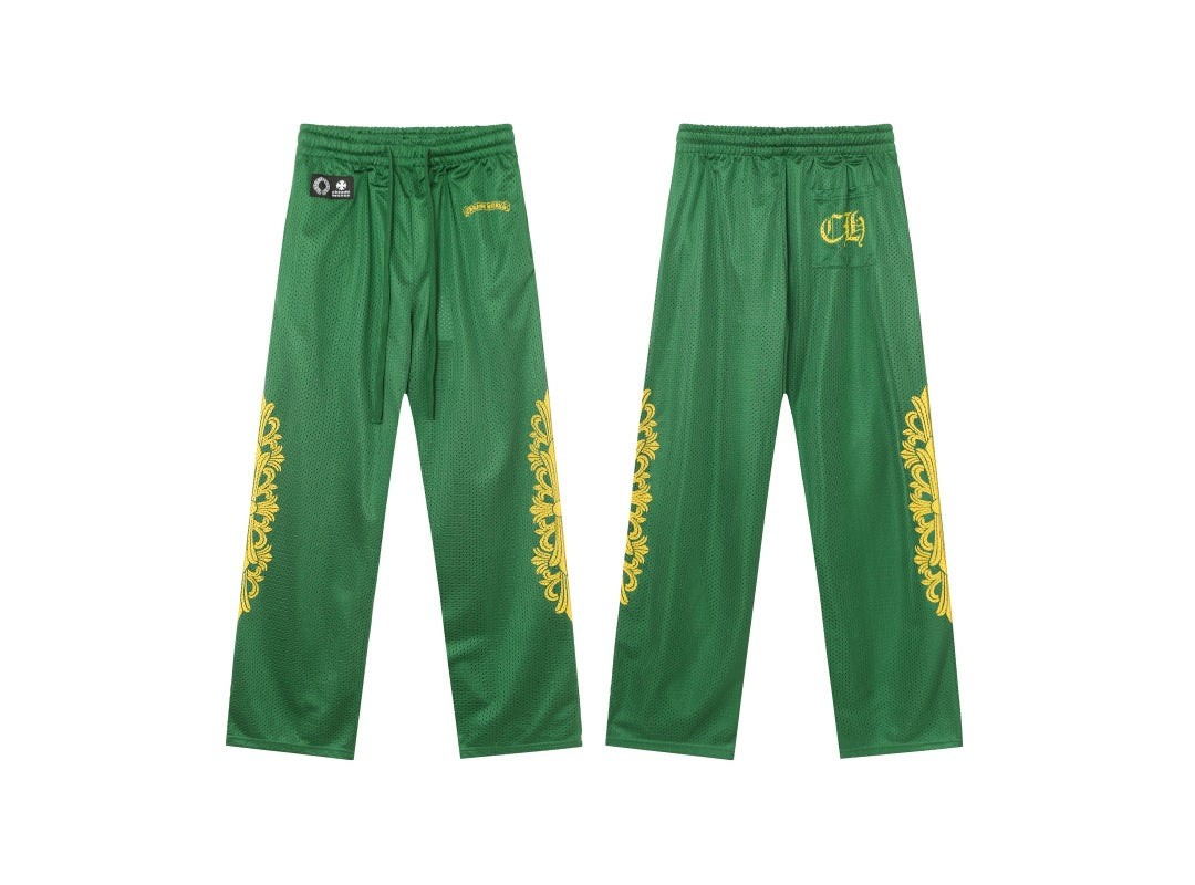 Chrome Hearts flower arm ice hockey casual Tops Pants