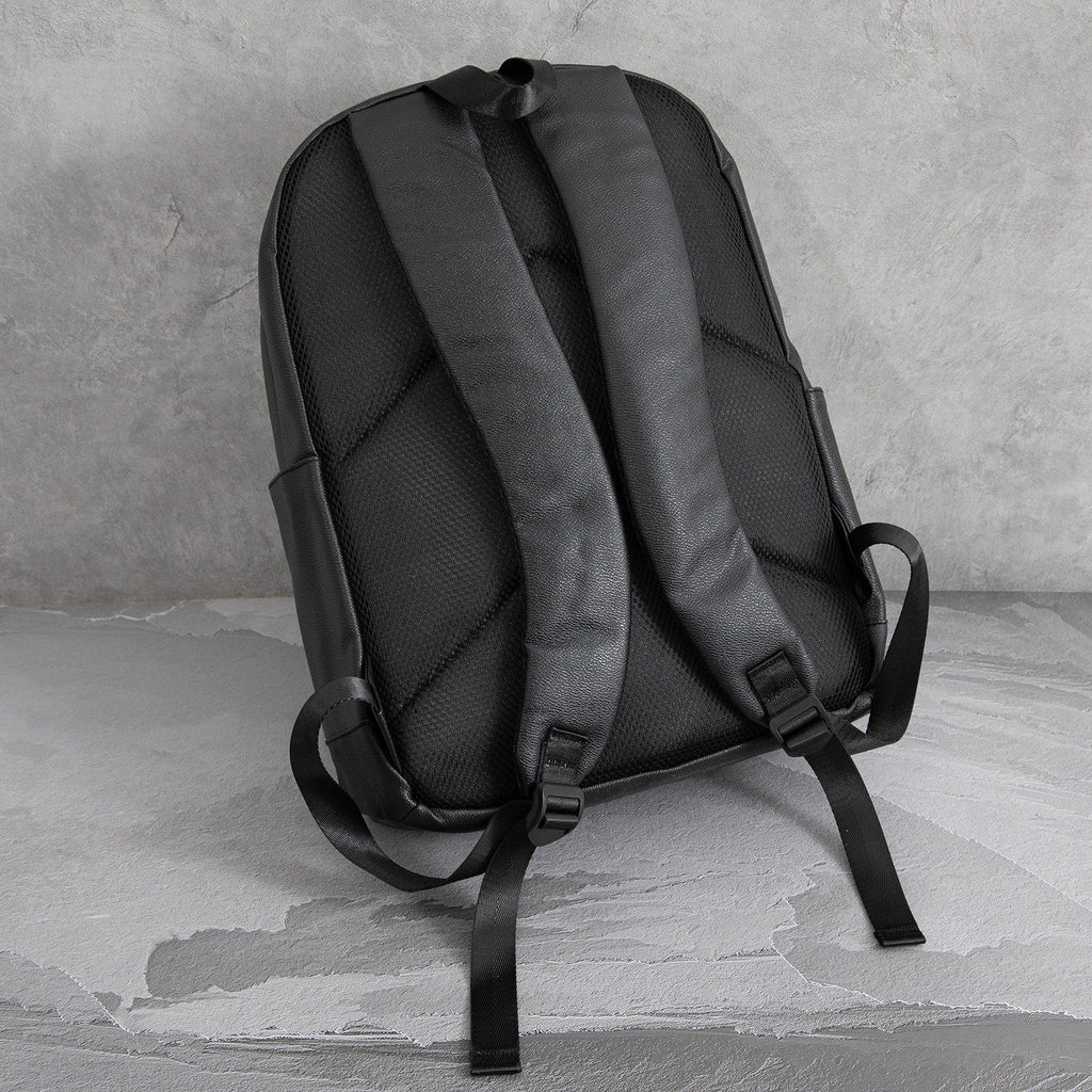 Chrome Hearts Cross PU Leather Student Backpack