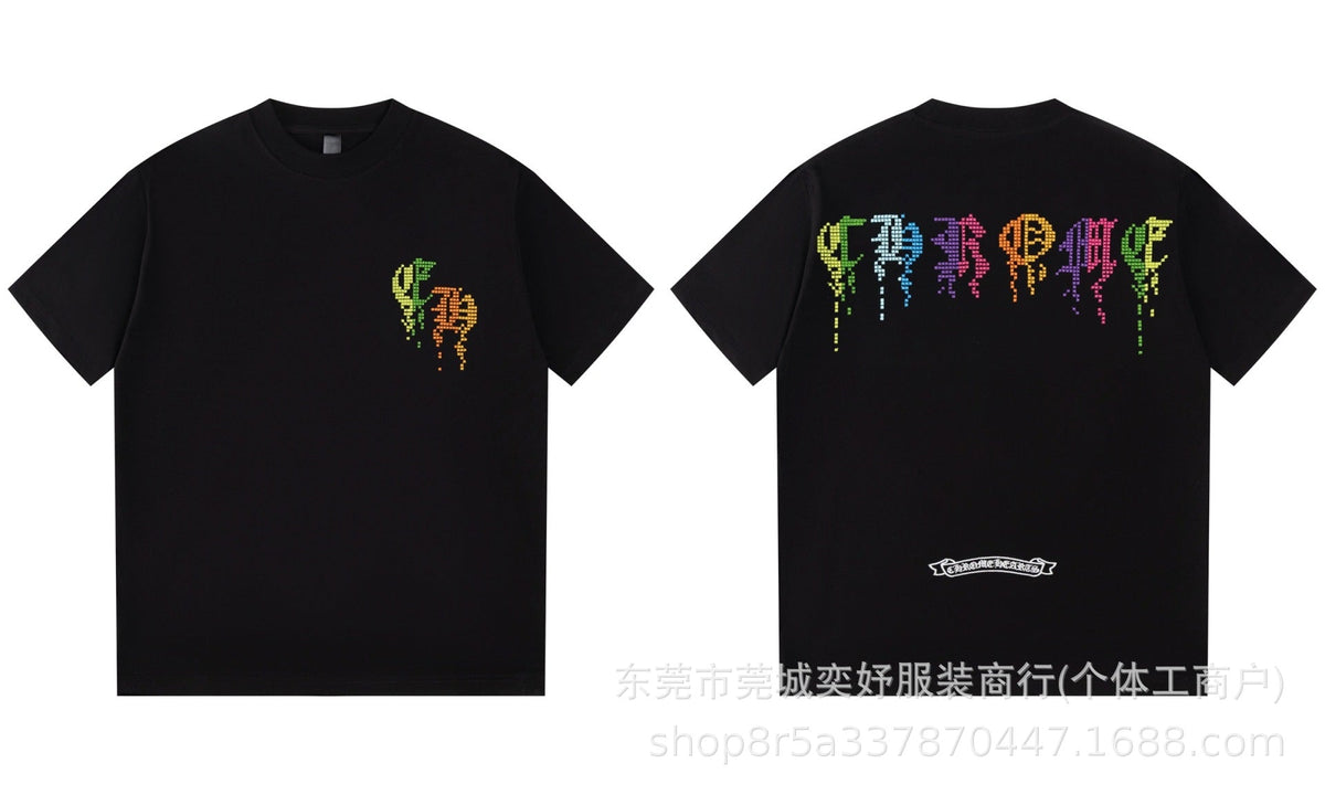 Chrome Hearts Sanskrit Print Short-Sleeve T-Shirt