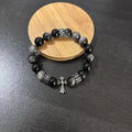 Chrome Hearts Vintage Cross Artistic Bracelet