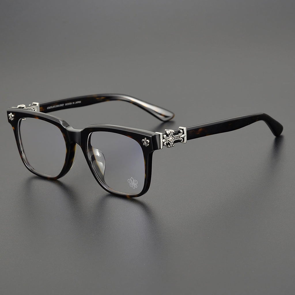 Chrome Hearts Large Square-Frame Acetate Glasses