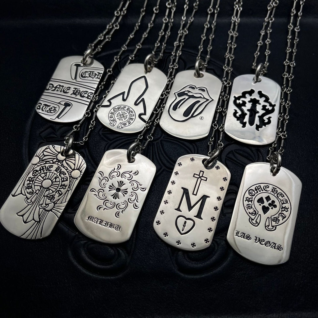 Chrome Hearts retro large military tag