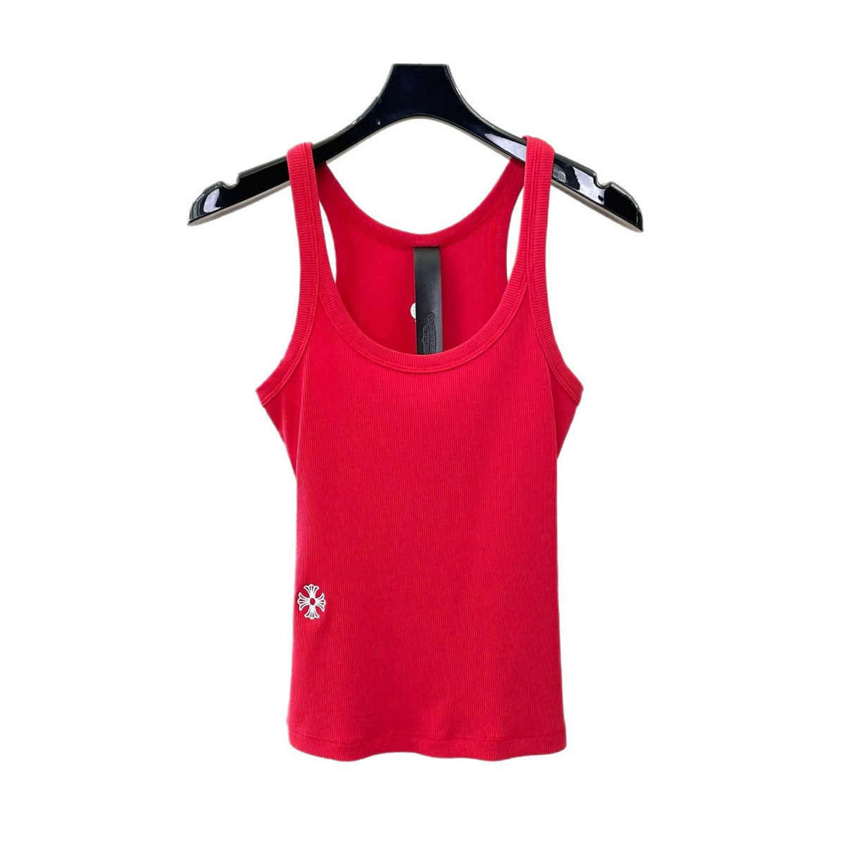 Chrome Hearts cross embroidered threaded camisole