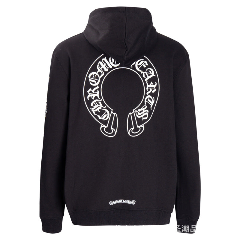 chrome hearts hoodie cardigan cotton pure