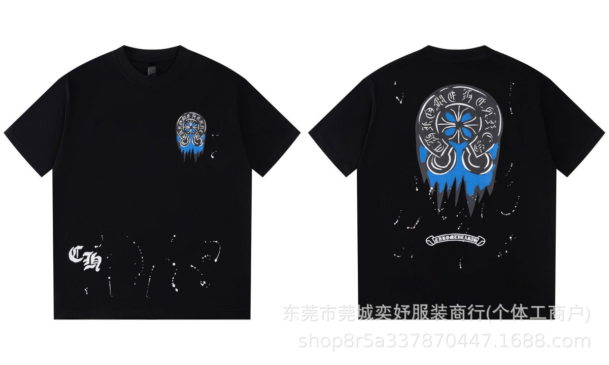 Chrome Hearts Sanskrit Print Short-Sleeve T-Shirt