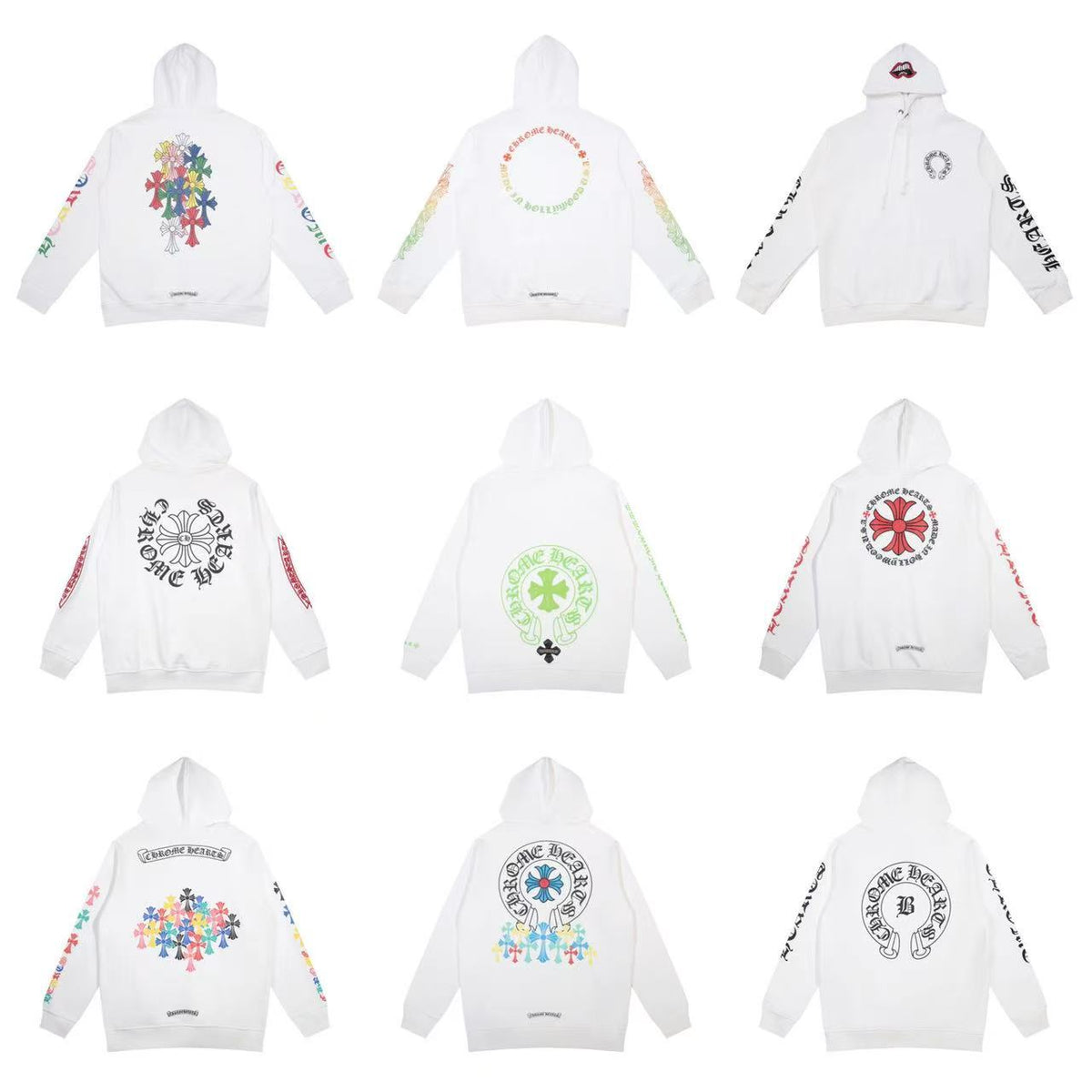 Chrome Hearts Horseshoe Cross  Hoodie Pullover