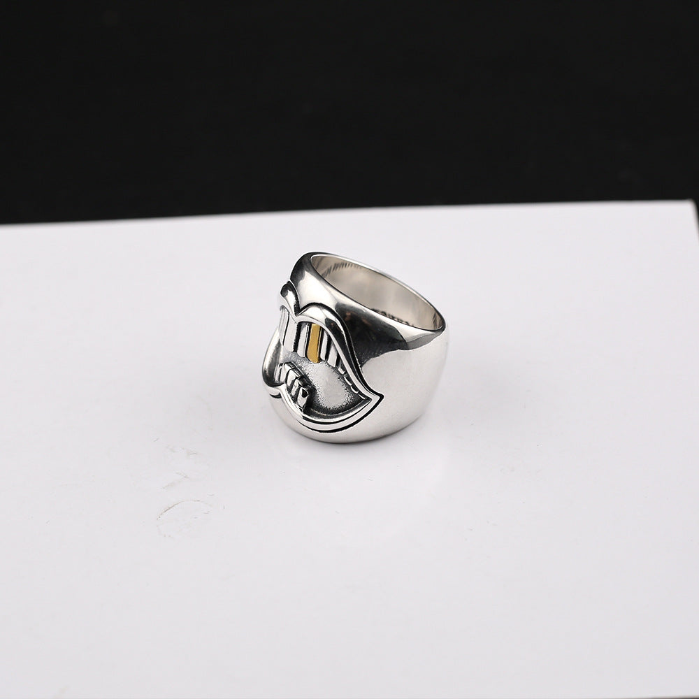 Chrome Hearts gold tooth ring