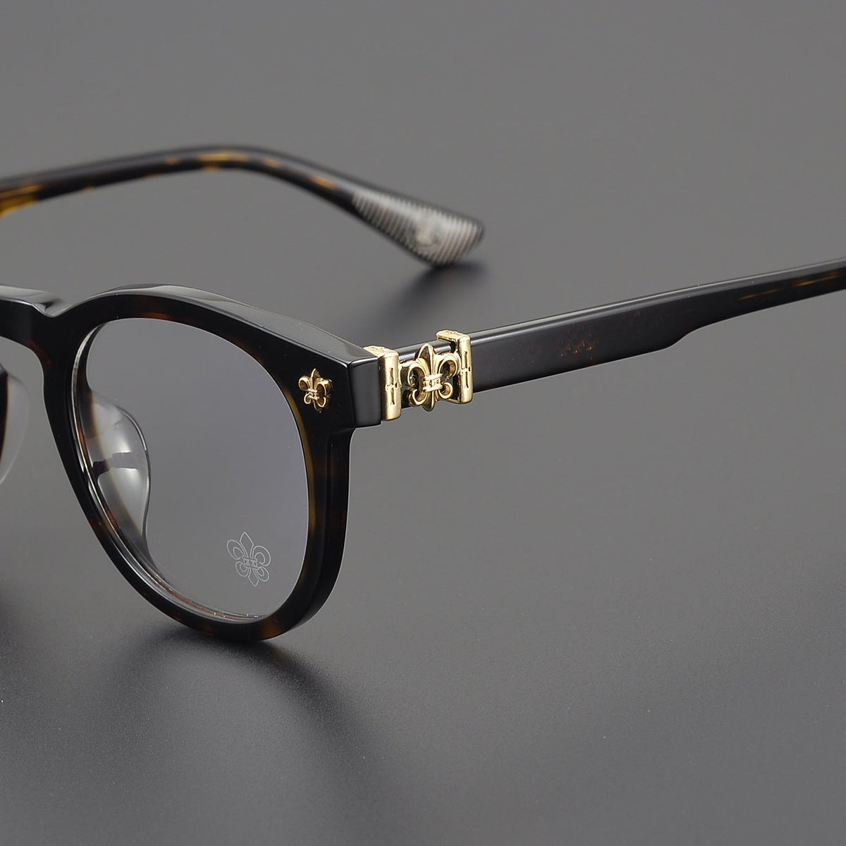 Chrome Hearts Ultralight Acetate Large Round Eyeglass Frames