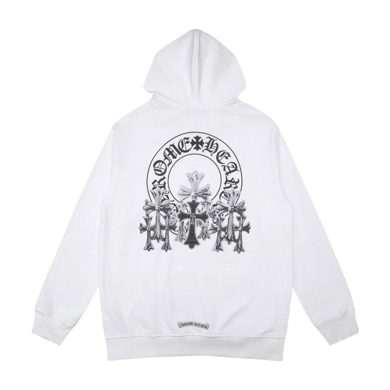 Chrome Hearts Horseshoe Cross Pullover Hoodie