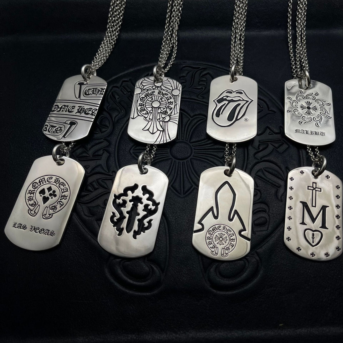 Chrome Hearts retro large military tag