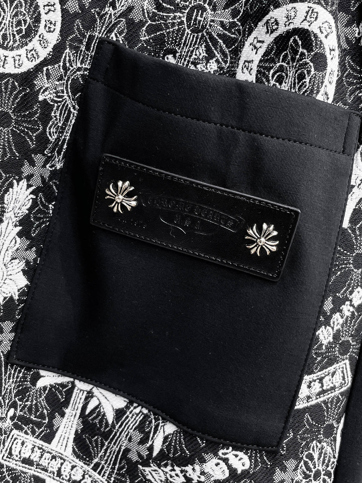 Chrome Hearts horseshoe cross breathable casual shorts