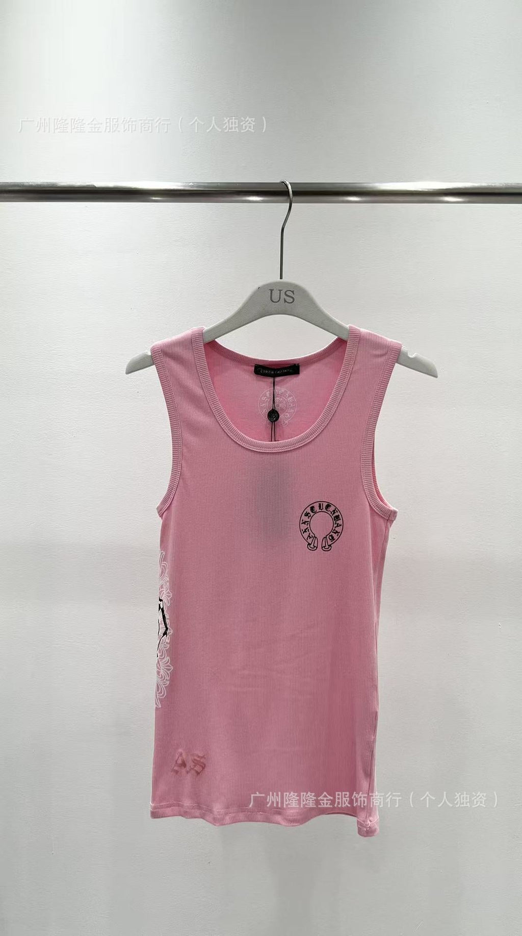Chrome Hearts Spicy Ribbed Slim Fit Tank Top