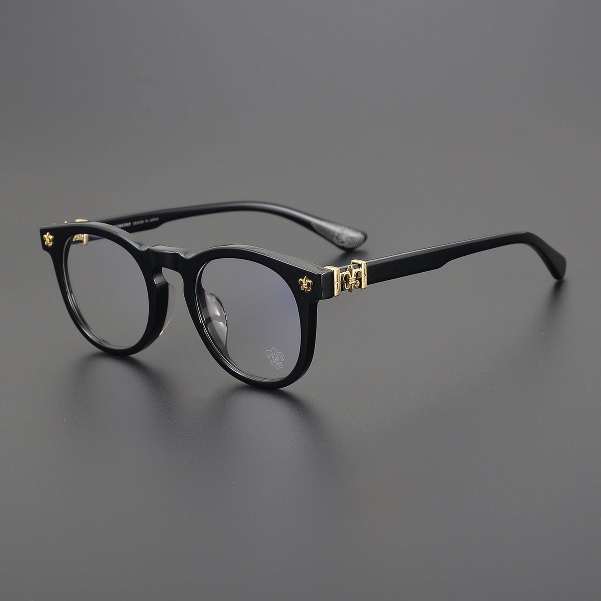 Chrome Hearts Ultralight Acetate Large Round Eyeglass Frames