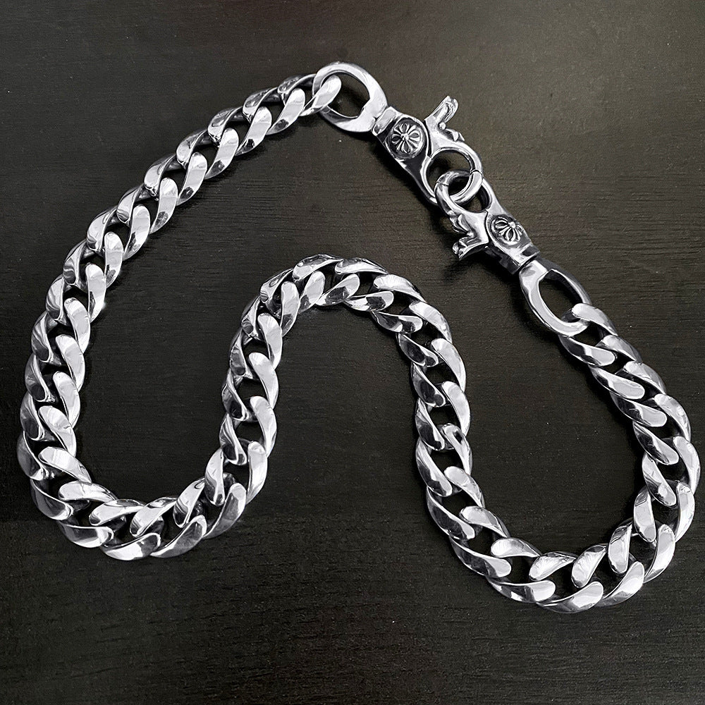 Chrome Hearts cross Cuba bold bag chain