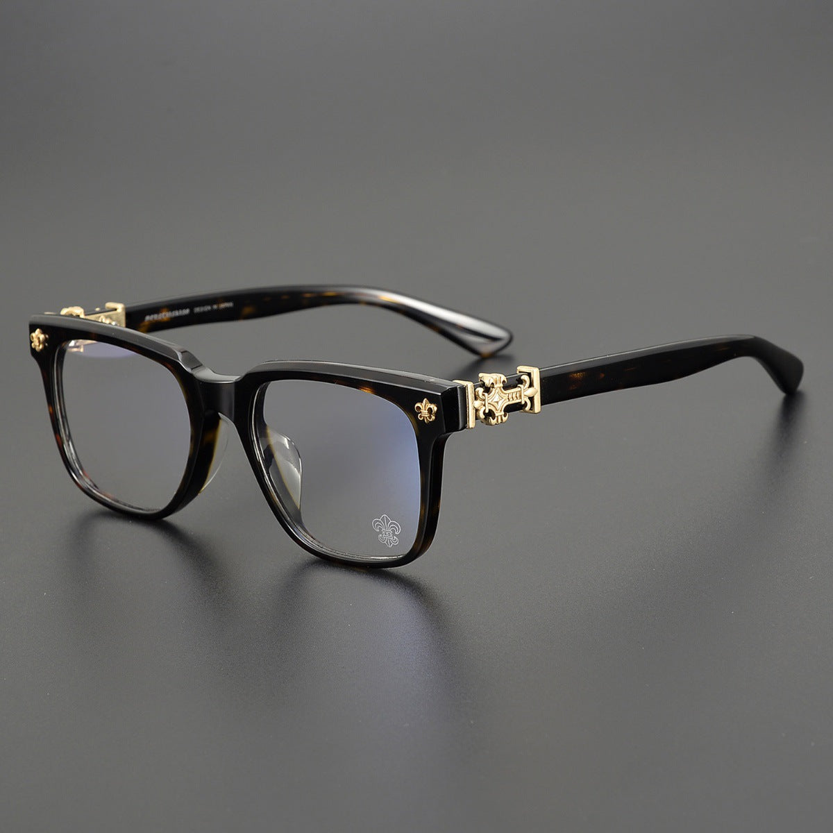 Chrome Hearts Large Square-Frame Acetate Glasses