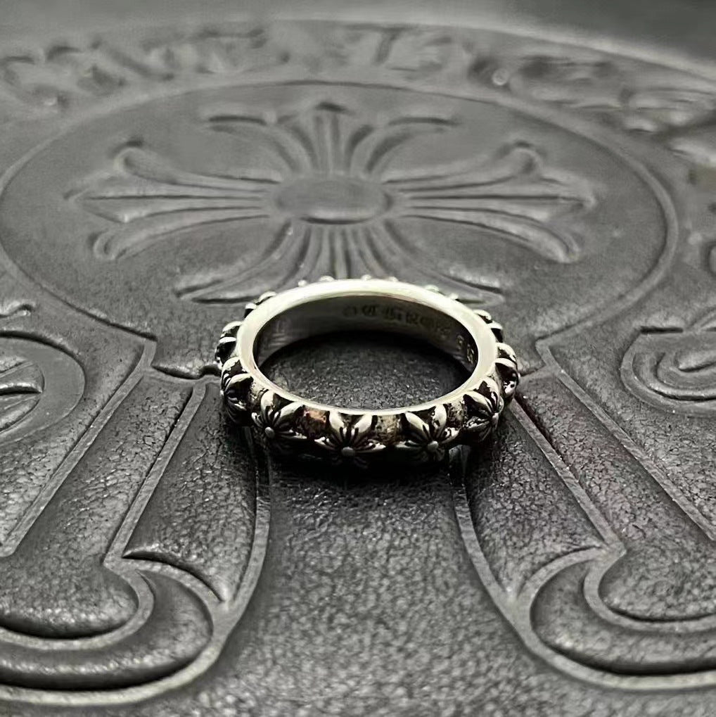 Chrome Hearts full six-pointed star ring