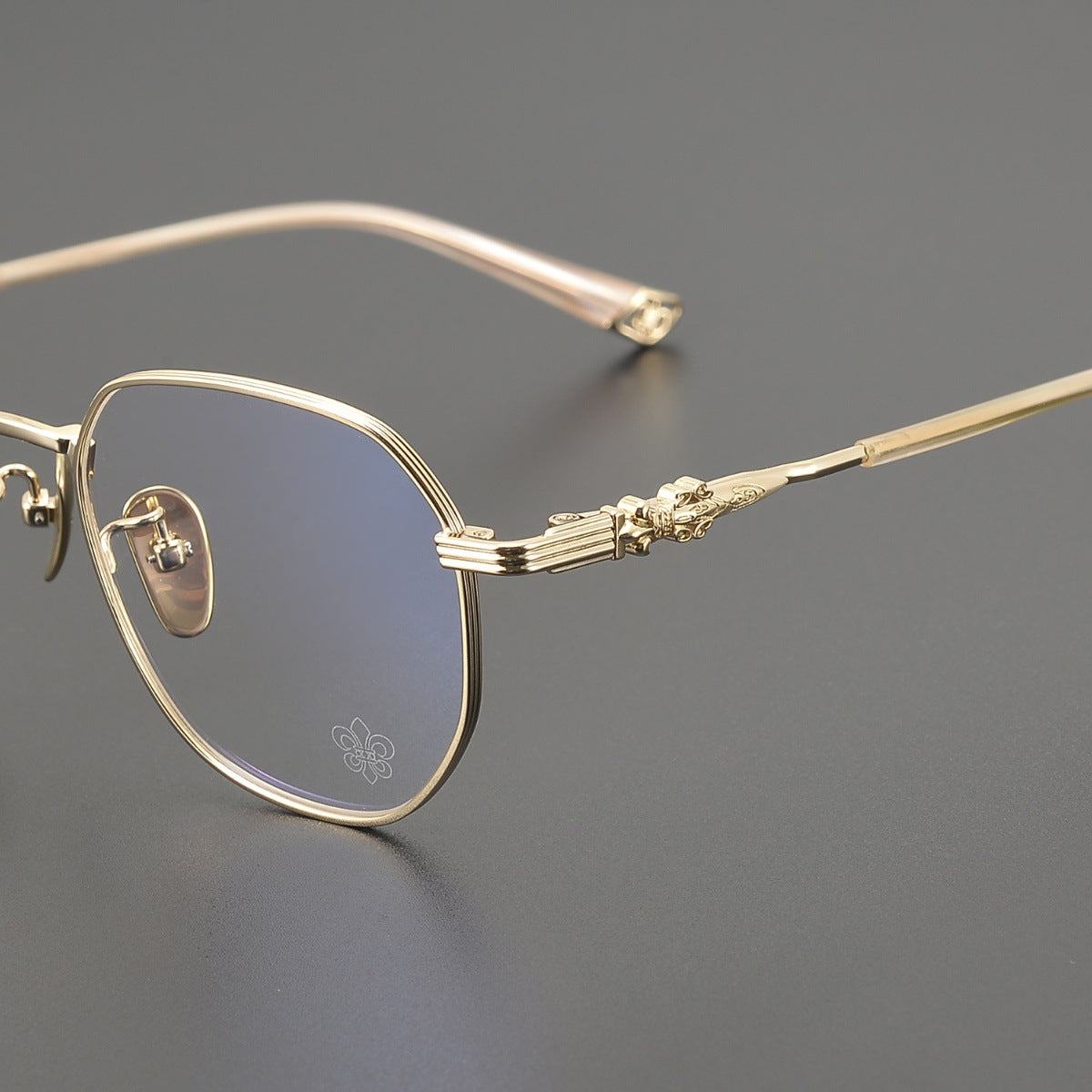 Chrome Hearts Dagger Pure Titanium Eyeglasses Small Frame
