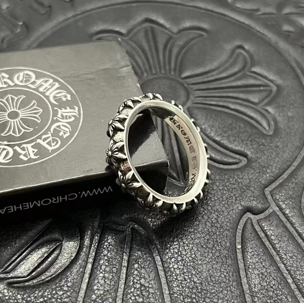 Chrome Hearts full six-pointed star ring