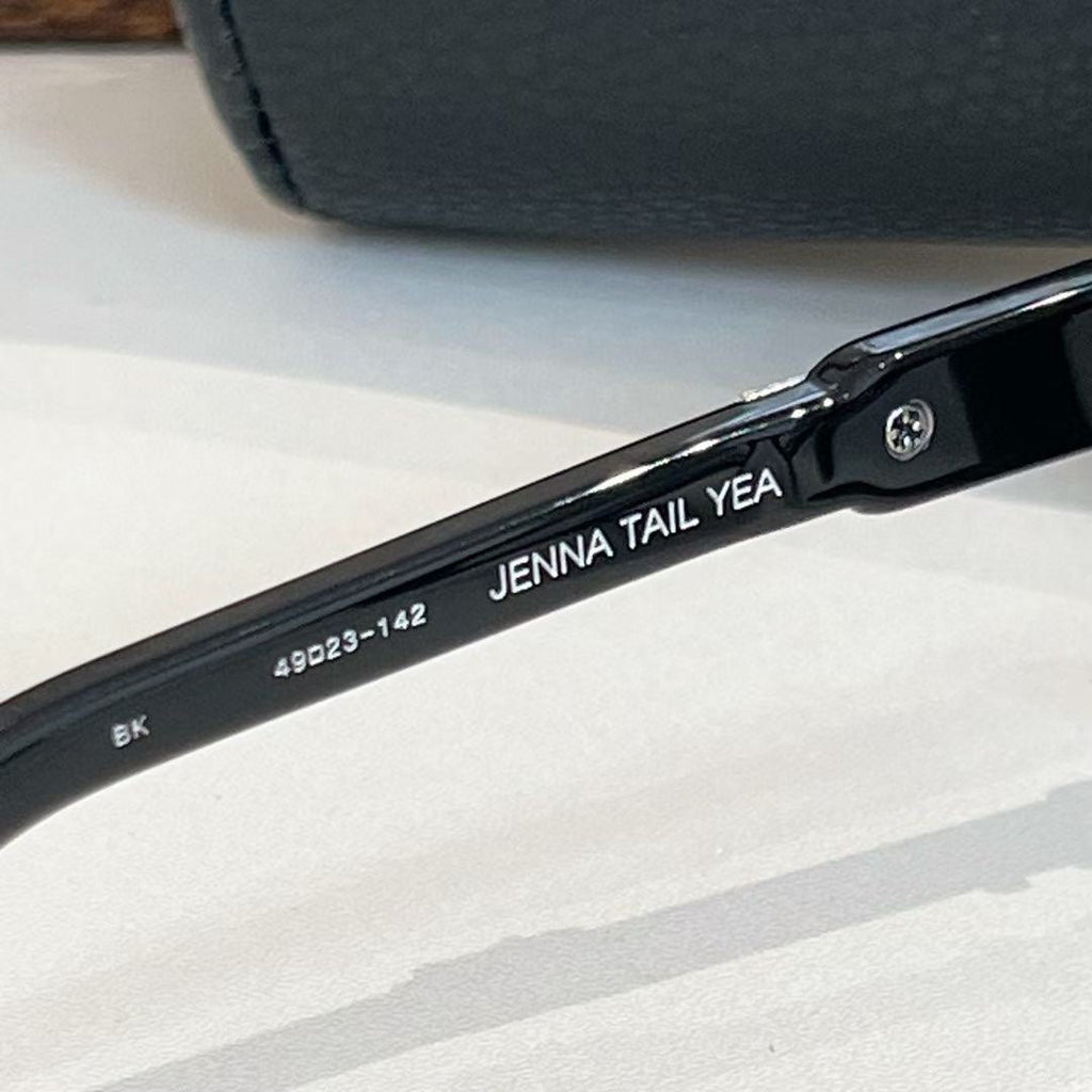 Chrome Hearts pattern two-tone temple frame