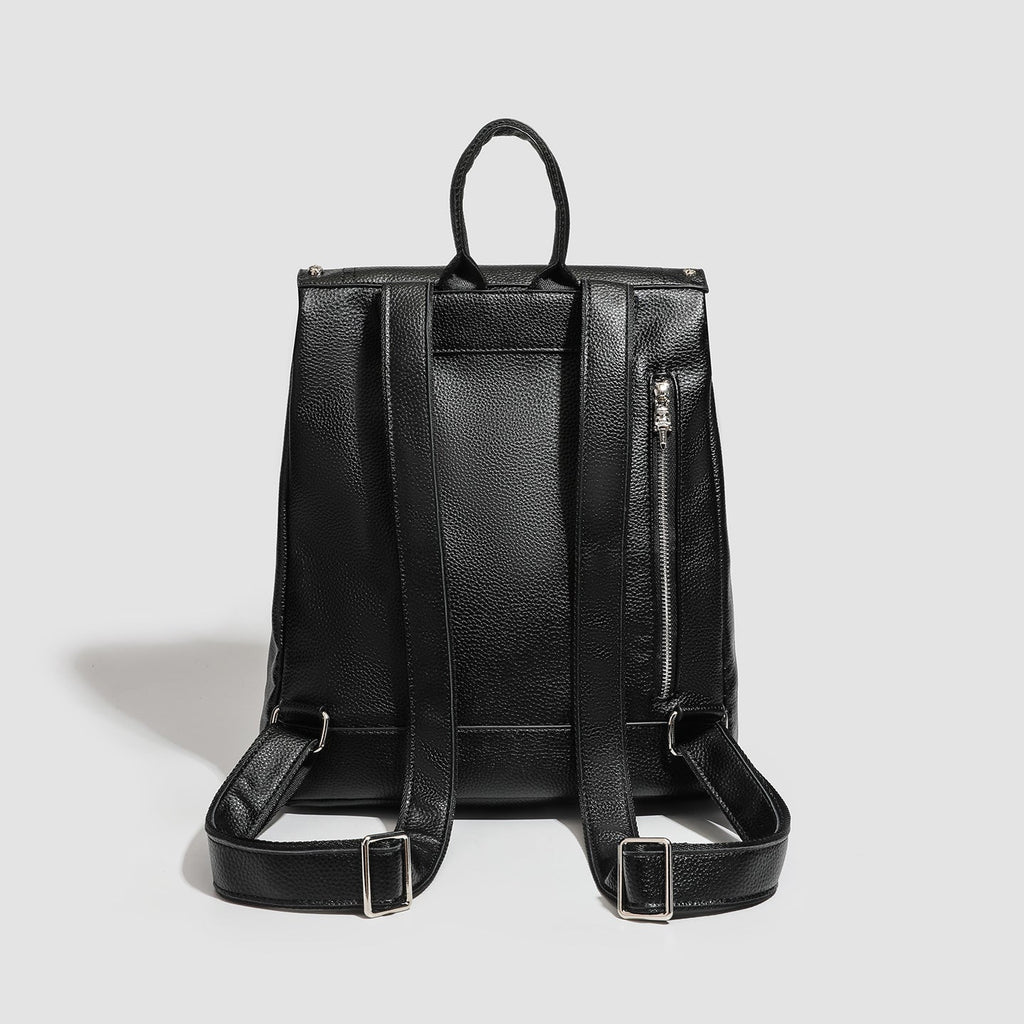 Chrome Hearts Cross Rivet PU Leather Backpack