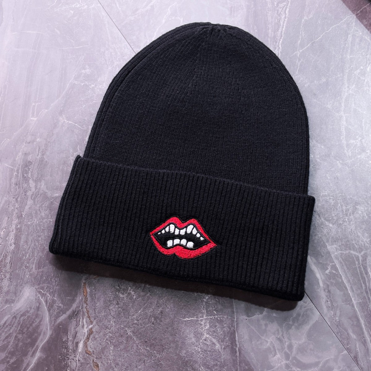 Chrome Hearts embroidered knitted hat