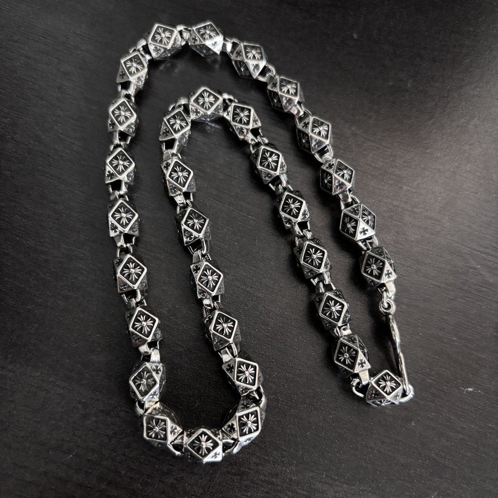 Chrome Hearts Cross Hook Necklace