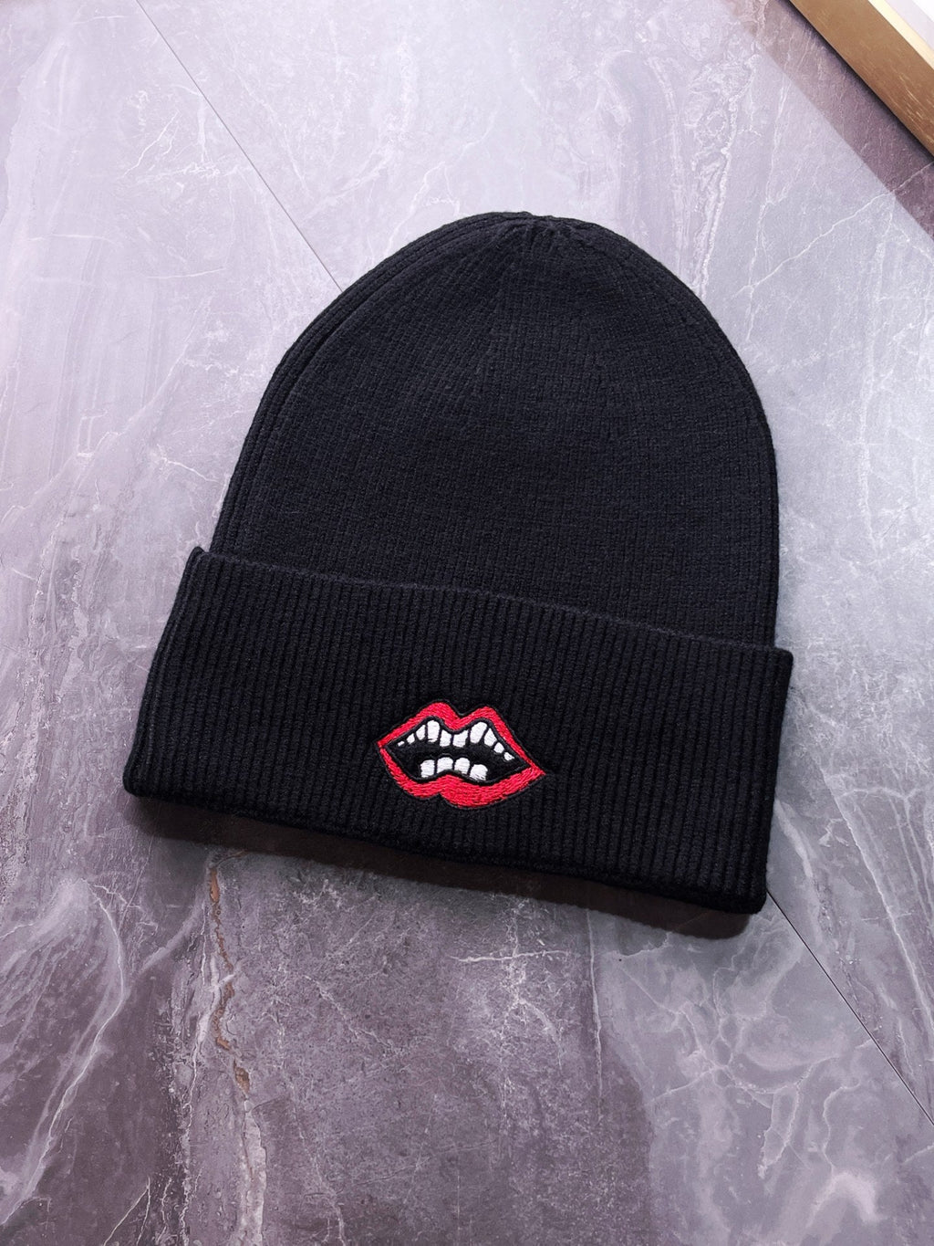 Chrome Hearts embroidered knitted hat