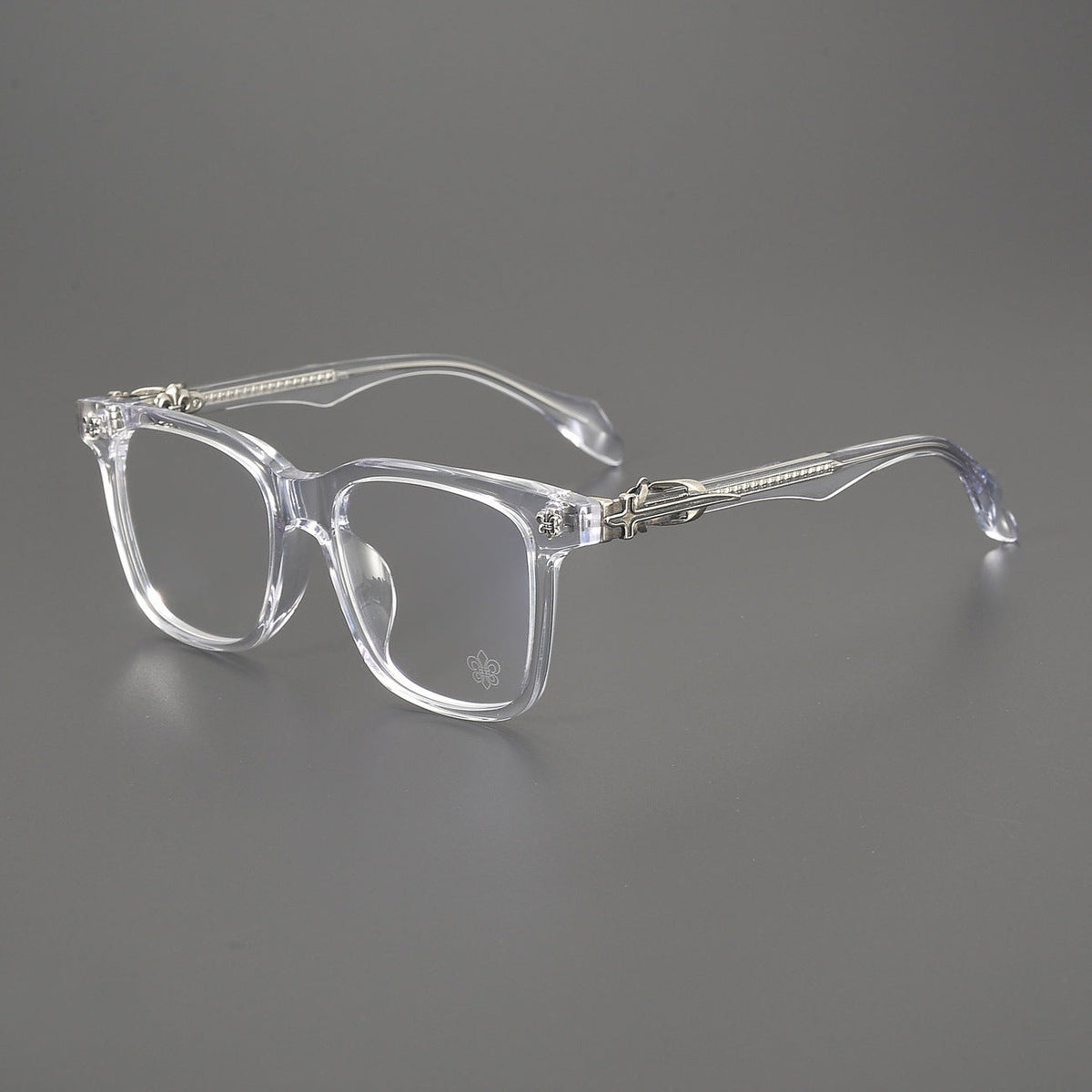 Chrome Hearts Premium Retro Oversized Square Eyeglasses