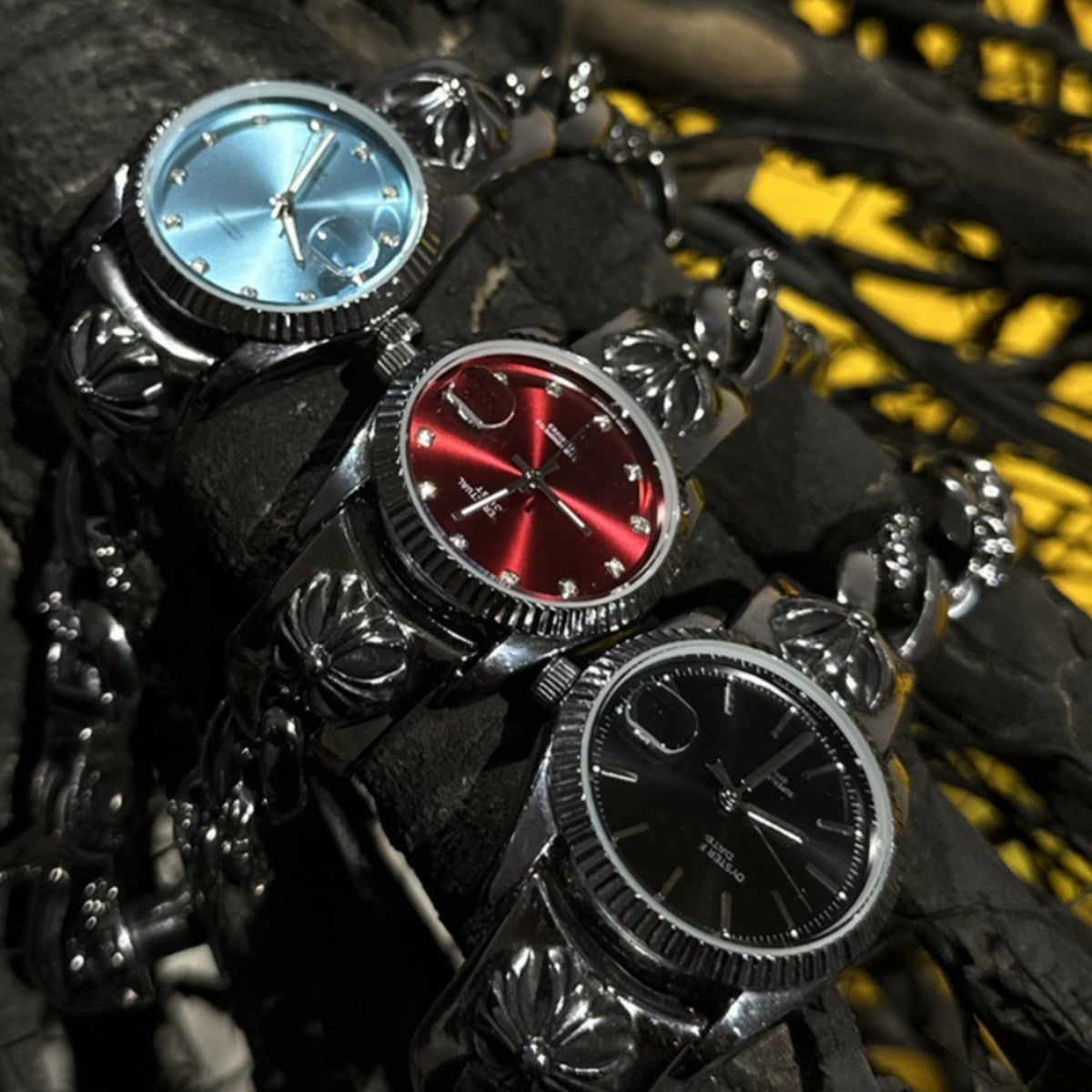 Chrome Hearts strap mechanical Y2K fashion kiosk watch