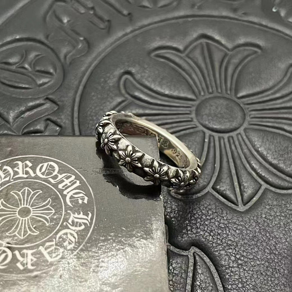 Chrome Hearts full six-pointed star ring