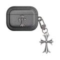 Chrome Hearts Cross Case for Apple Bluetooth Earphones