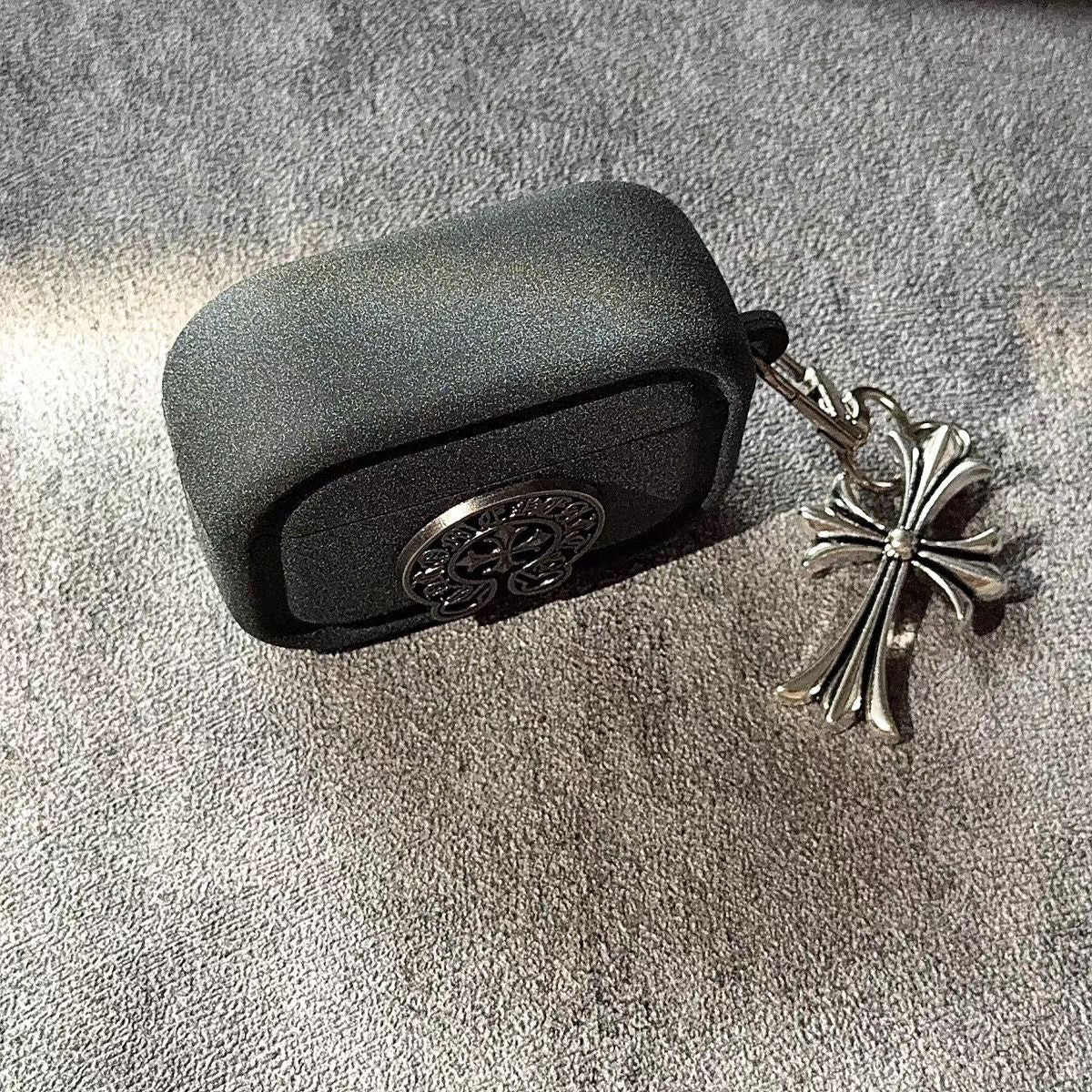 Chrome Hearts Cross Case for Apple Bluetooth Earphones