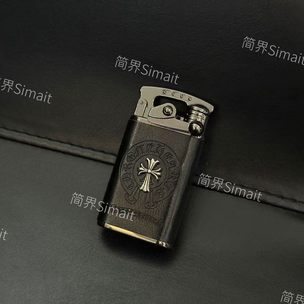 Chrome Hearts Black Jet-Flame Lighter